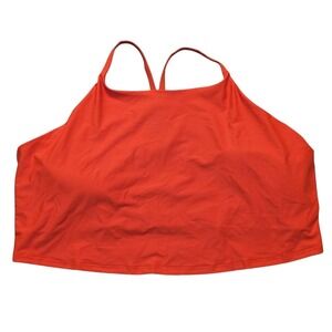 Old Navy Active Built in Bra Athletic Tank Top Womens Plus 4X Powersoft Red